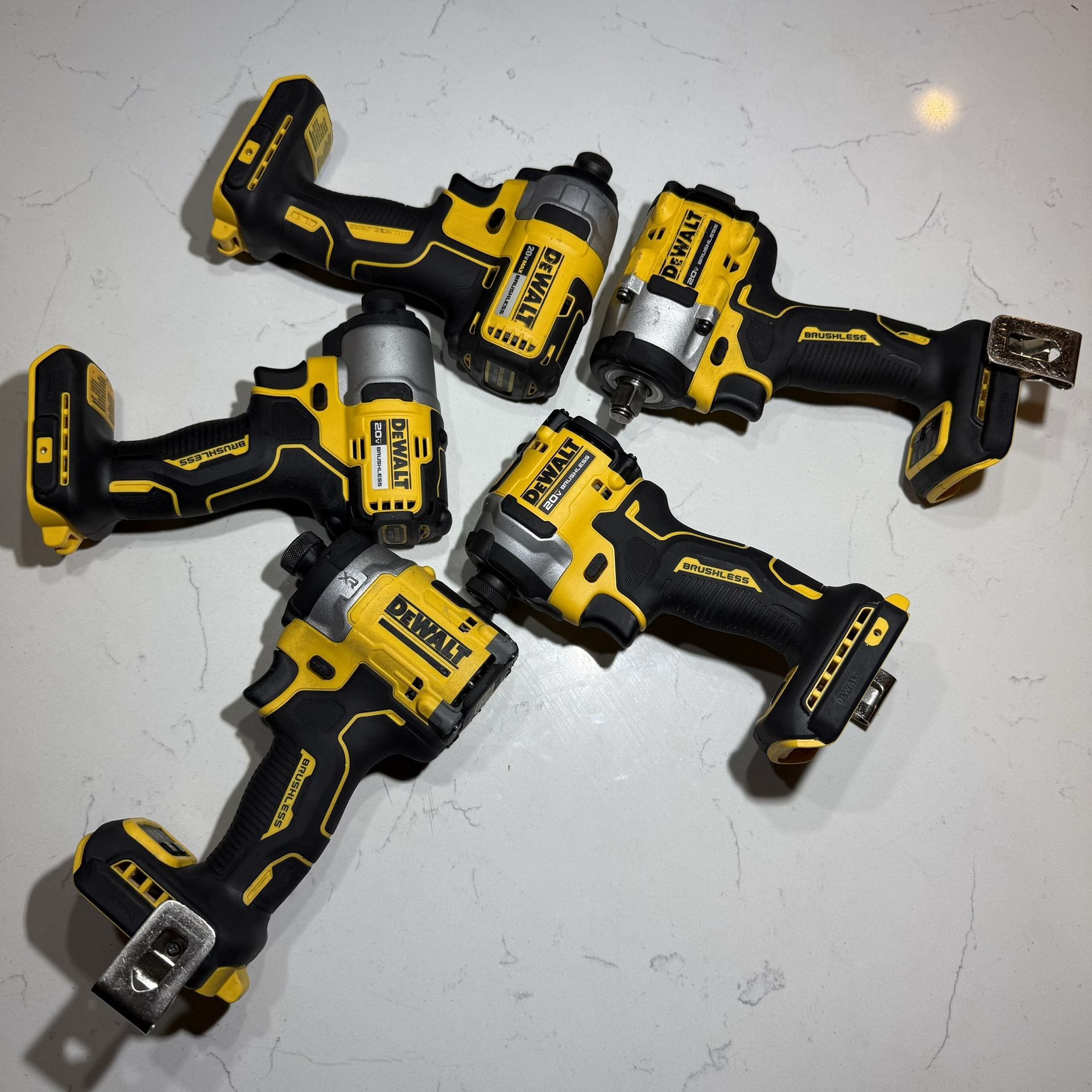 Dewalt ATOMIC 20v Impacts / BRUSHLESS / XR / Tool Only