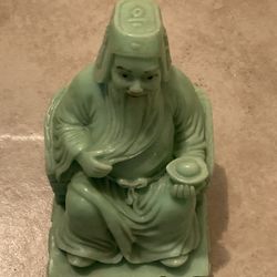 Statue Chinese Man Figure 