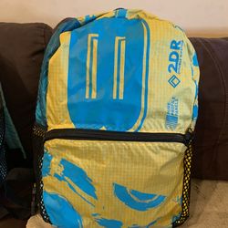 Unique, One of a Kind CABRINHA Hand Made Lightweight Durable Backpack - Made from KiteSurfing Kites