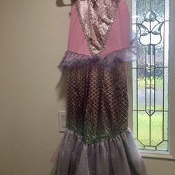 Mermaid Costume- Size L (8 - 10) Years. 