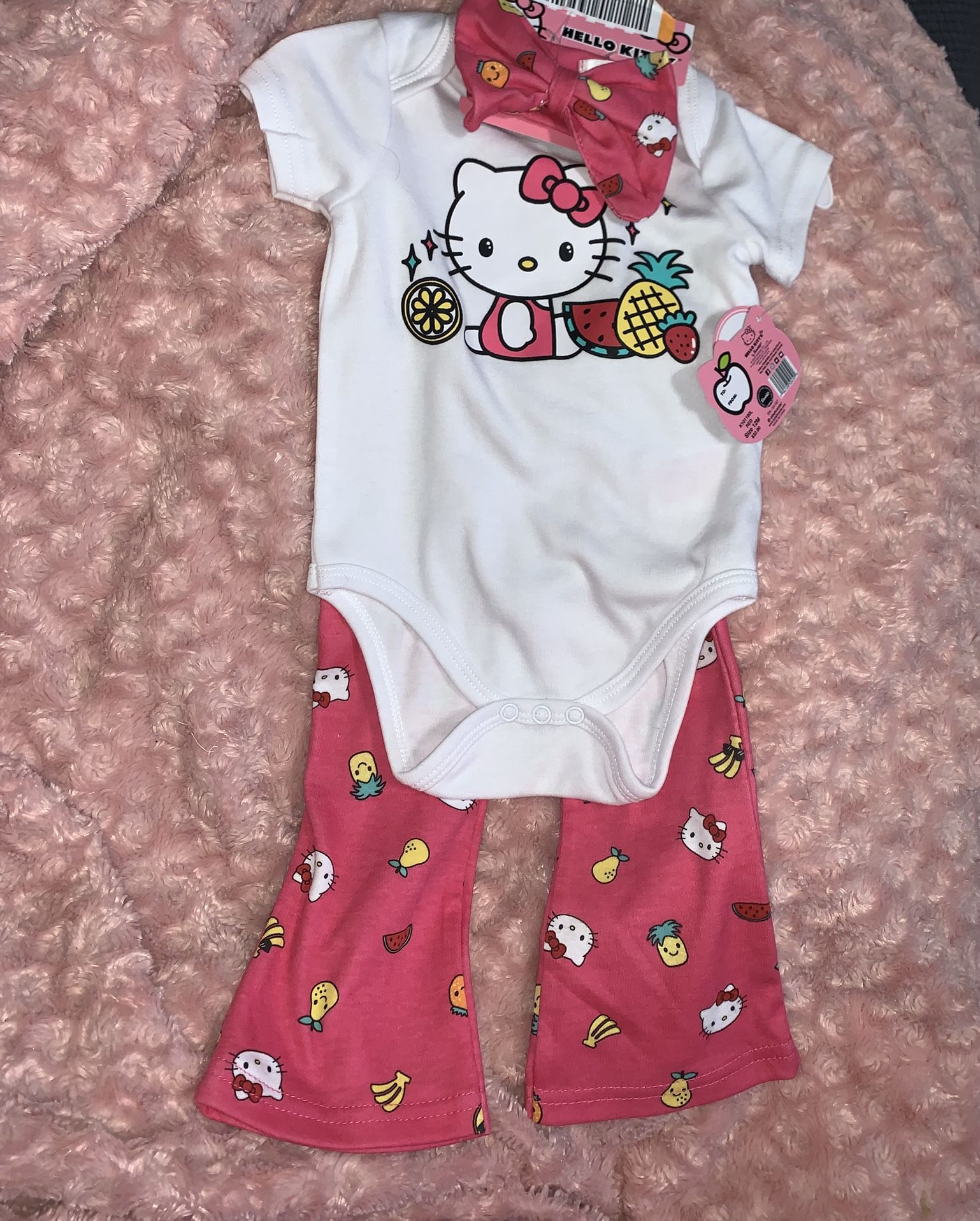 Hello Kitty 3 Piece Set 12 M Nwt