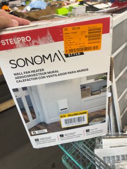 Stelpro Sonoma style wall fan/heater