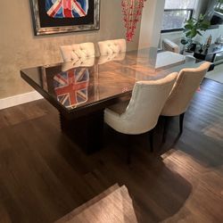Modern Dinning Table and Chairs
