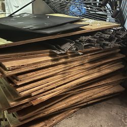 Plywood/metal Racks 
