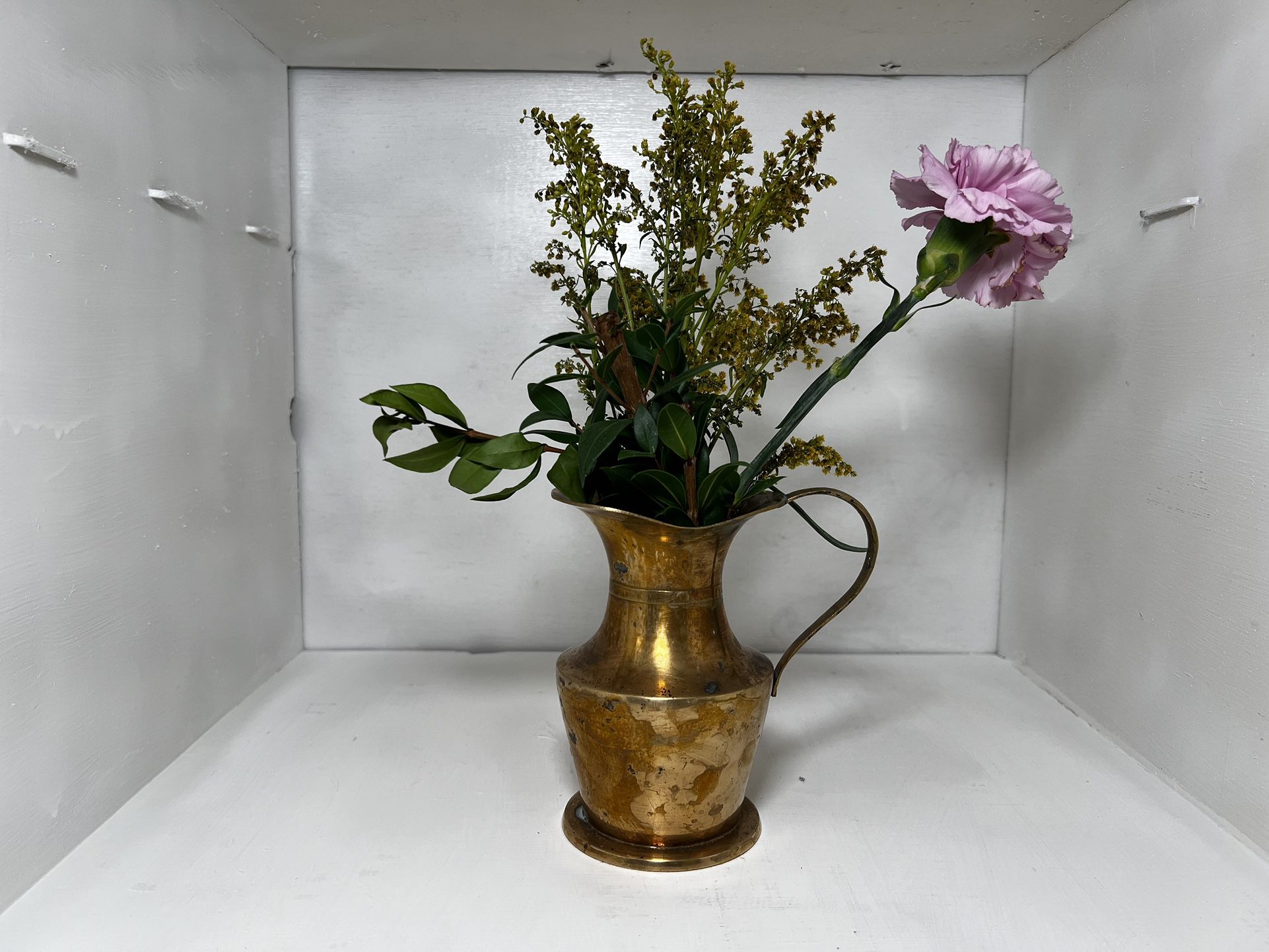 Brass Pourer- Neat Vase