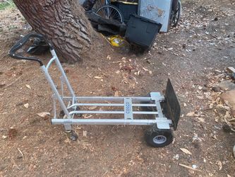 Folding hand truck brand Cosco used 6 times almost new paid 90 only 50