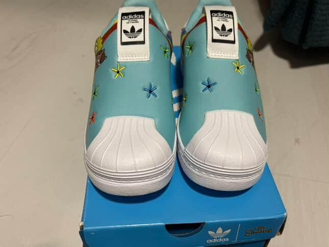 Adidas shoes by The Simpsons.