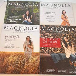 THE MAGNOLIA JOURNAL Magazine Issues 6 to 9 -Chip Joanna Gaines HGTV