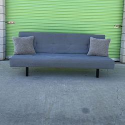 *Free Delivery* Gray Ikea Futon Couch Sofa Sleeper Bed