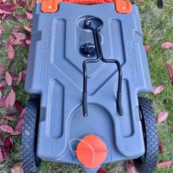 Rv XXL Waste Dolly/ Tote With Tow Behind Attachment