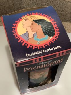 NIP- Disney’s Pocahontas Burger King Collector’s Cups