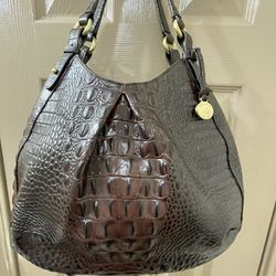 Brahman Medium Dark Brown Hand And Shoulder Handbag