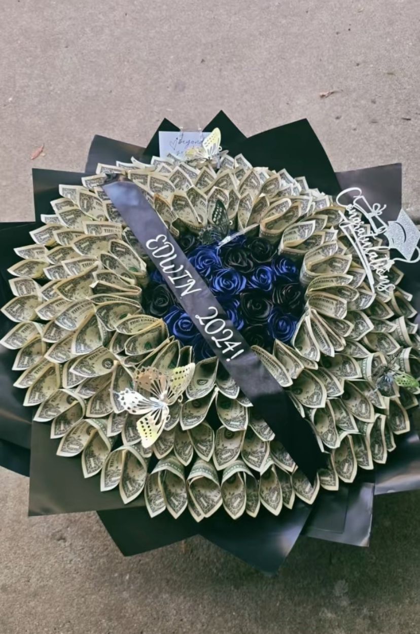Money And Eternal Bouquet
