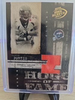 Broncos Clinton Portis Jersey Card