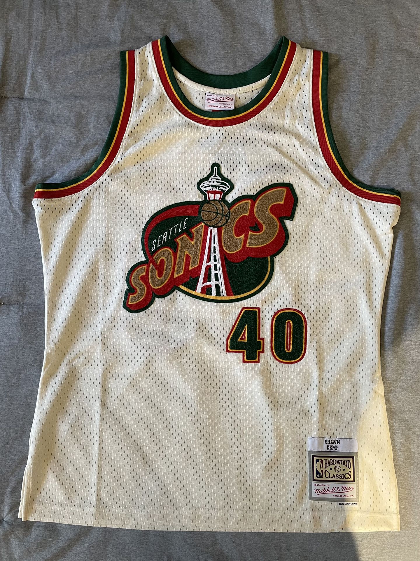Shawn Kemp Seattle Supersonics NBA Jerseys for sale