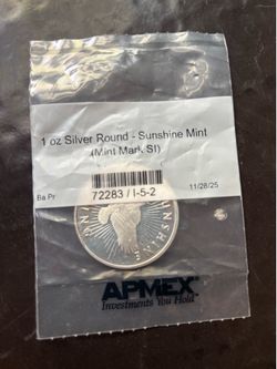 1 oz .999 silver bar