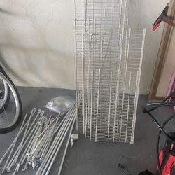 Wire Shelving White 