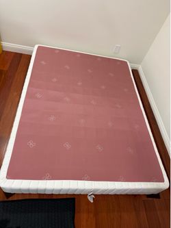 Queen Box Spring — Clean & Sturdy
