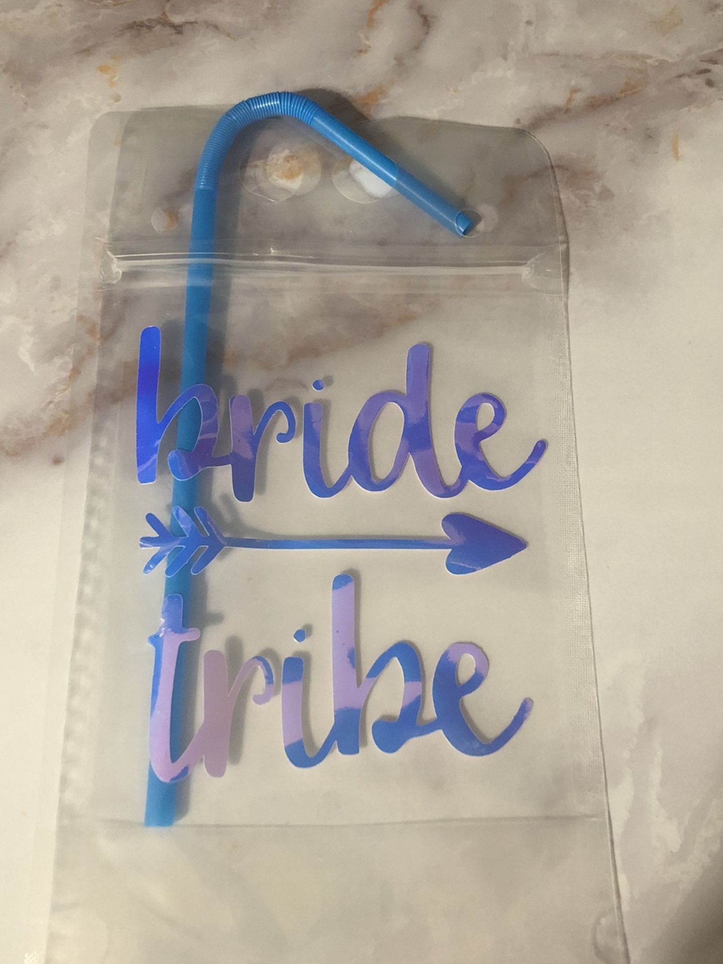 1 Bride Tribe Drink Pouch