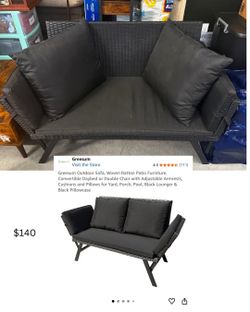 weatherproof outdoor couch 🪻