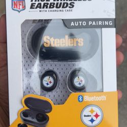 Steelers Bluetooth True Wireless Earbuds 