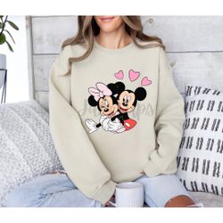 Mickey And Minnie Crewneck