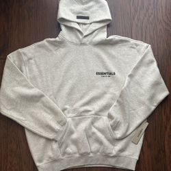 Essentials Hoodie Oatmeal Light