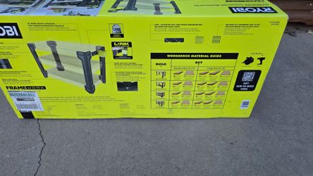 RYOBI FRAMEWORK Customizable Workbench Kit