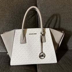 White & Gray MK purse 