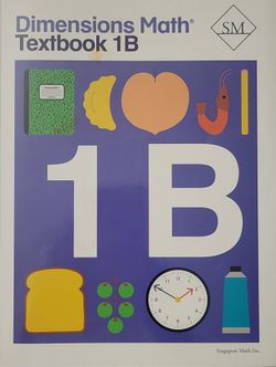 Dimensions Math Textbook 1B | Singapore Math Inc.