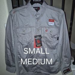 ARIAT FRC VENT TEK GREY BUTTON UP SHIRTS 