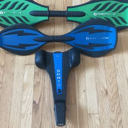 Ripstik Green ($25) - Ripstik Blue ($20) Soleskate ($15)