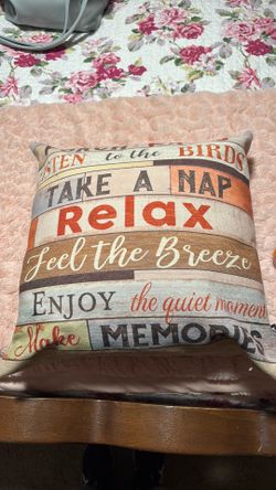 Patio pillows