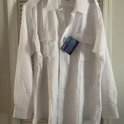 Men’s United Uniform White Long Sleeve Shirt 2XL