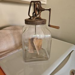 Old Butter Churn