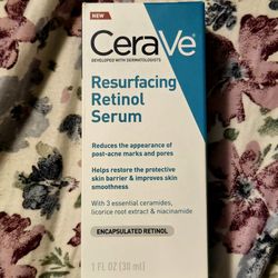 CeraVe Acne Treatment Bundle - Contains CeraVe Resurfacing Retinol Serum (1 fl oz)


