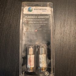 Matheson Flash Arrestor,Regulator 