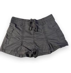 Hollister Dark Gray Cargo Mini Skirt
