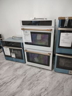 (50% Off Wall Ovens & Electric Ranges ends 7/5/26) $2299.50 double electric wall oven