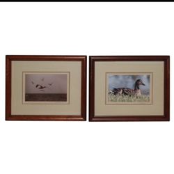 Two Framed M.Strobel Photographics $15