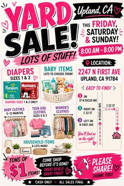 Yard sale