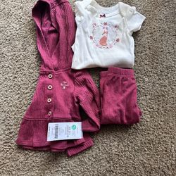 Infant Girl 3 Piece Set