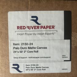 Red River Paper Matte Canvas 
