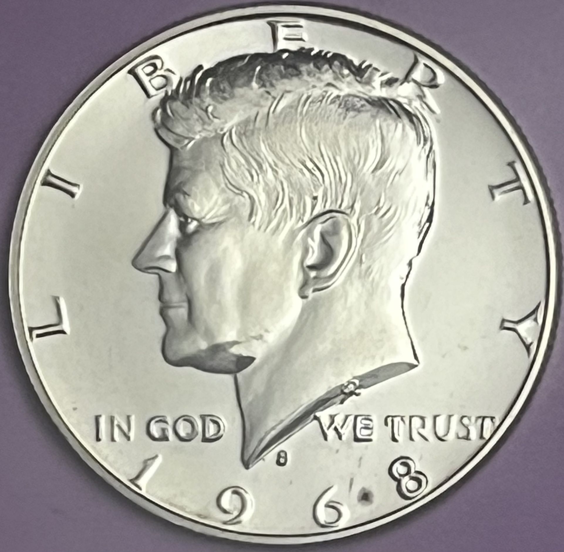 Double Die!! 1968-S Kennedy Half Dollar - DDO