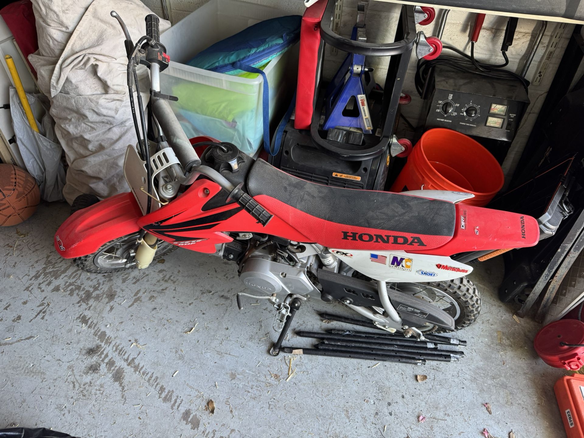 2007 crf50f honda 50cc