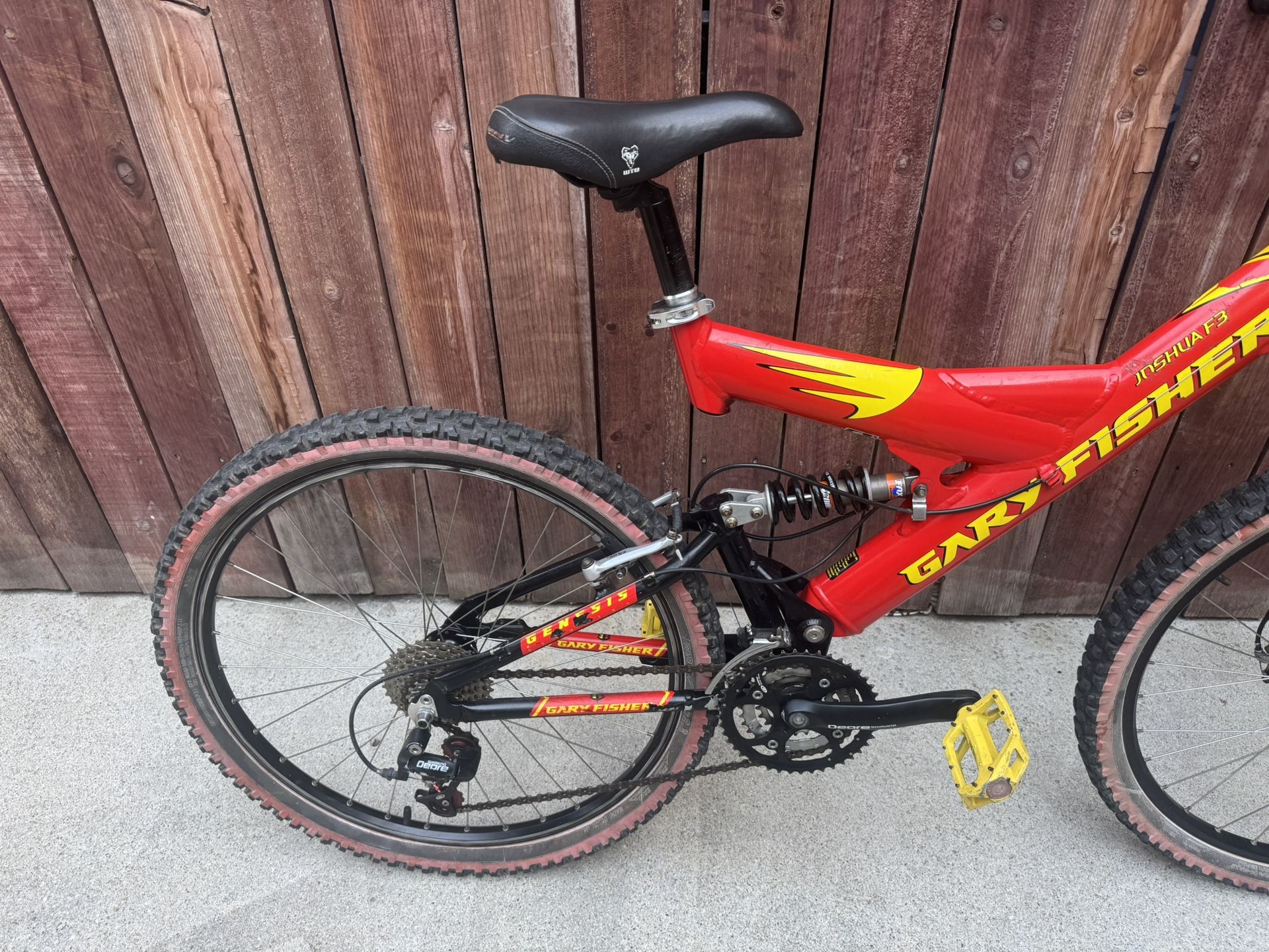 Old School 26' GARY FISHER JOSHUA F3 Full Suspension Bike Size