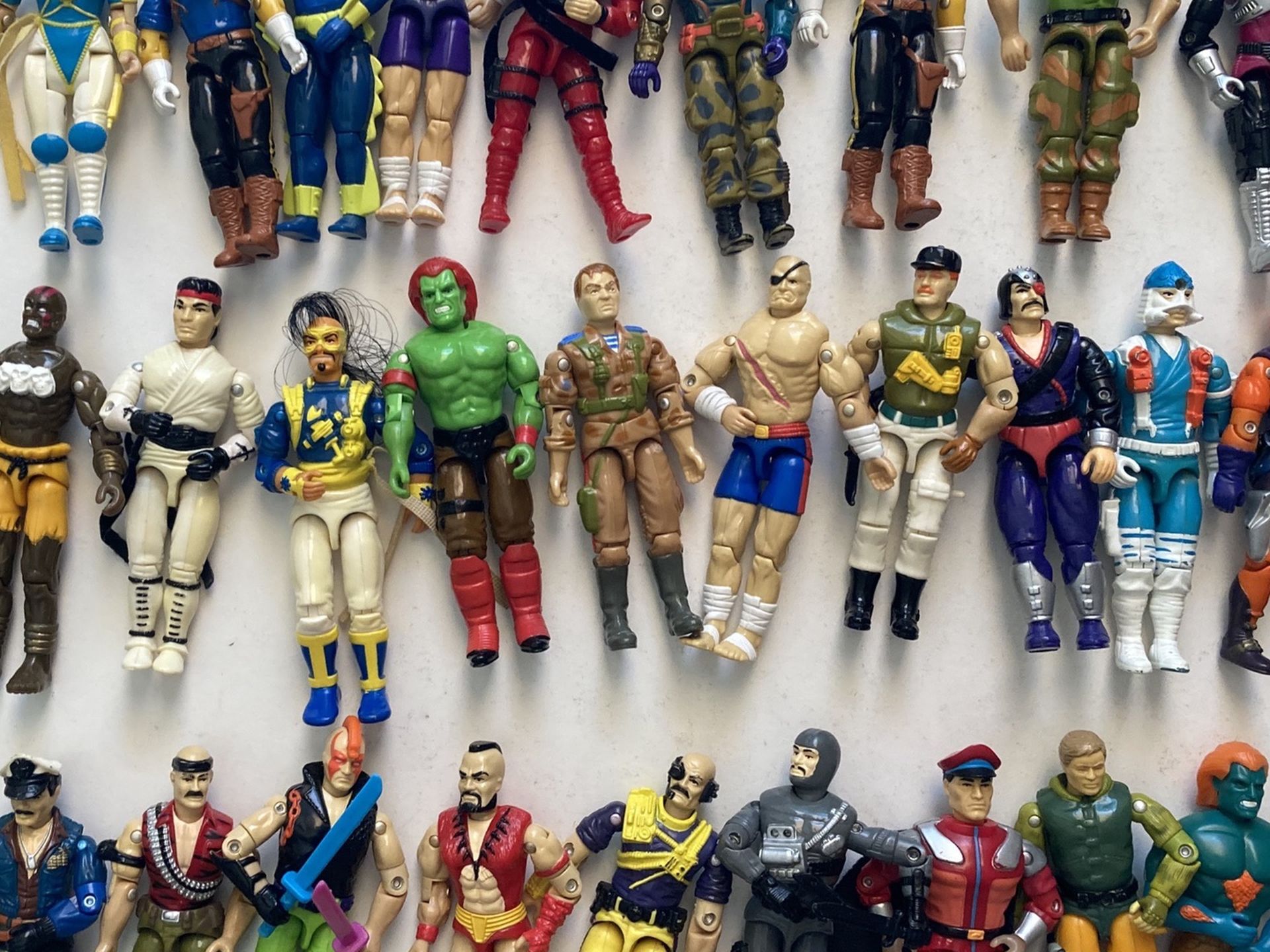 Large vintage lot of GI Joe toys action figures accessories vehicles 80s 90s g.i. joes