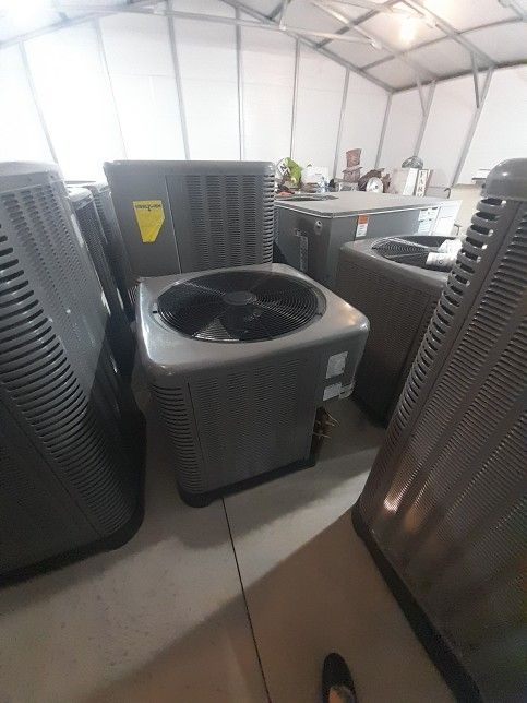 Multiple HVAC condensers