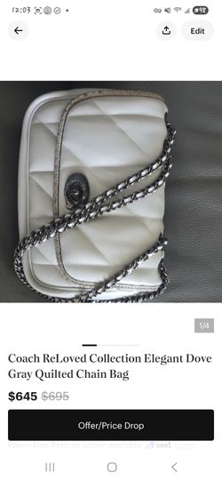Coach purse "reloved" collection