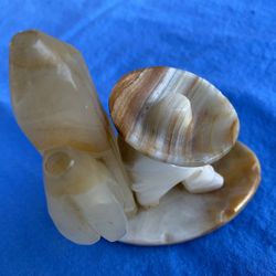 Onyx Man In Sombrero Takes A Rest 